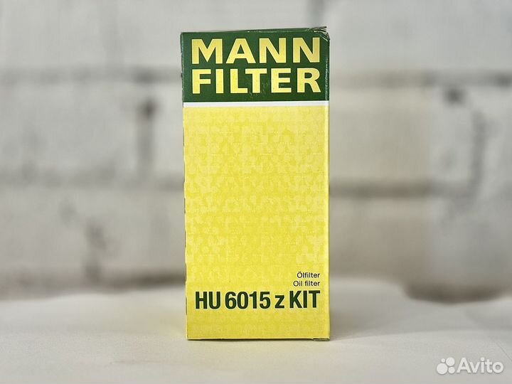 Фильтр масляный mann-filter HU 6015 z KIT