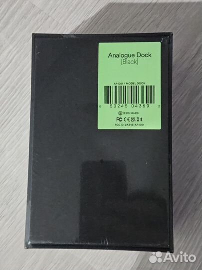 Analogue pocket dock (черный) США