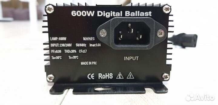 Эпра электронный балласт для ламп 600w Пра Дросель