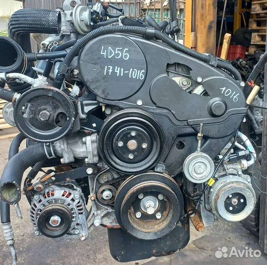 Двигатель 4D56 Mitsubishi L200 4 2.5