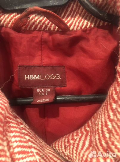 Пальто h&m logg