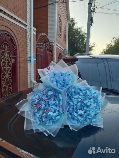 Букет из бабочек