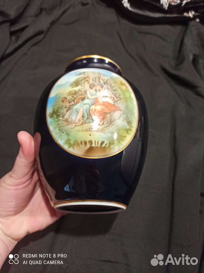 Ваза. Ваза кобальт. Ваза кобальт Германия