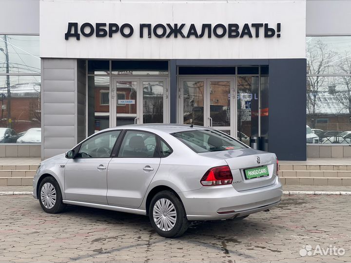 Volkswagen Polo 1.6 AT, 2016, 92 000 км