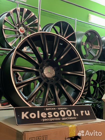 Новые разноширокие диски Mercedes -866 R18 5/112