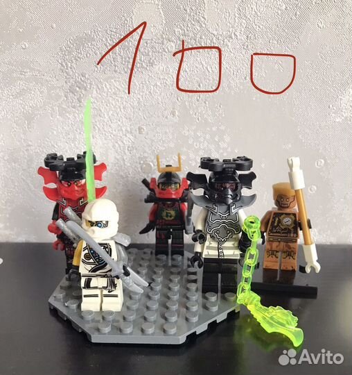 Lego ниндзяго минифигурки