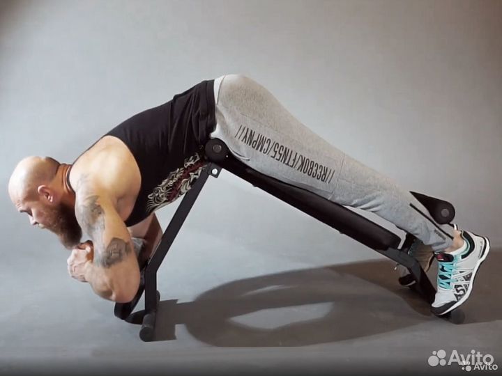 Скамья - тренажёр пресса и мышц спины