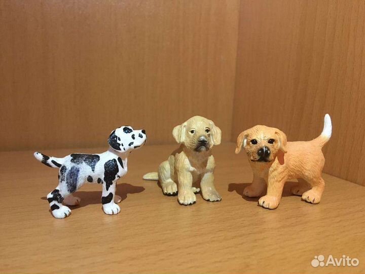 Фигурки собак Schleich, Papo, Mojo