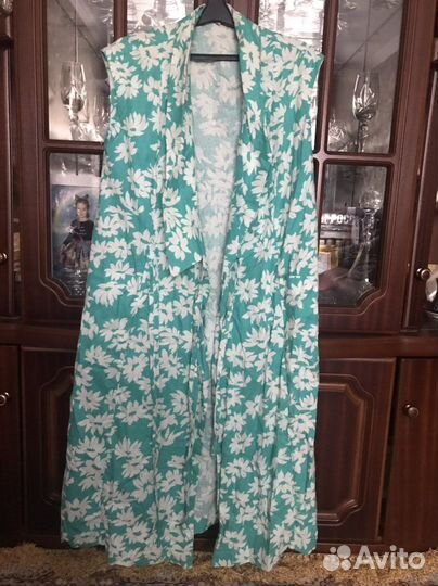 Халат - платье, женский новый ссср(рсфср)