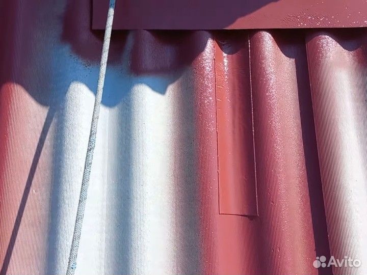 Очистка(мойка) и Покраска крыш