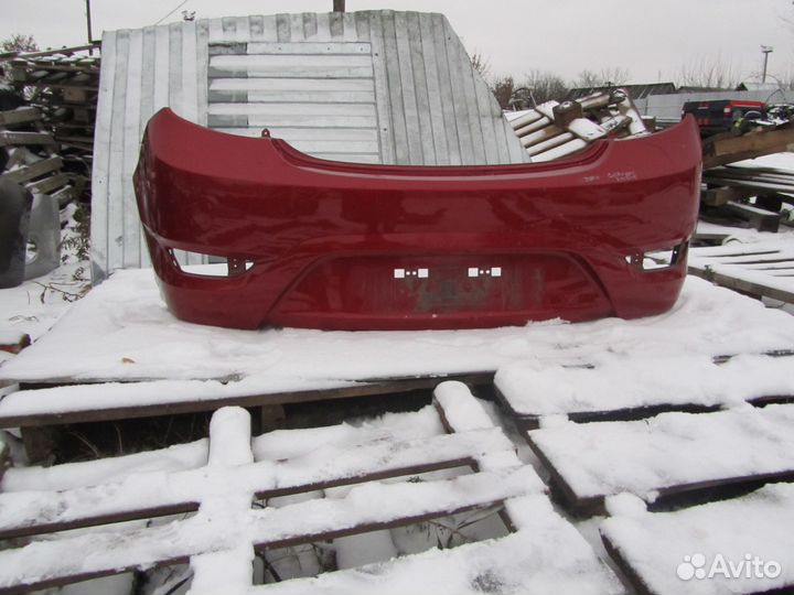 Бампер задний Хендай Солярис Hyundai Solaris