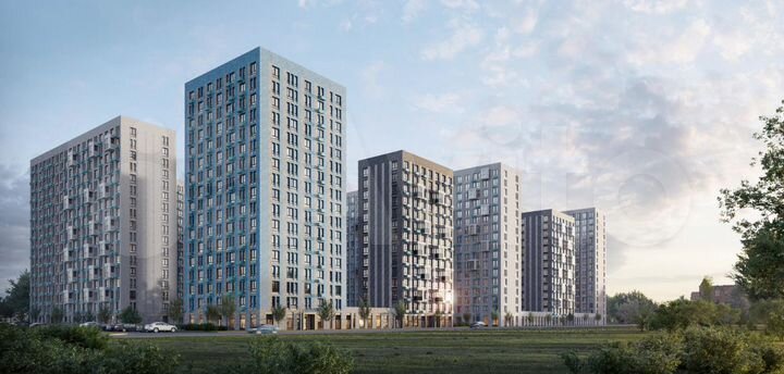 2-к. квартира, 34,6 м², 13/17 эт.