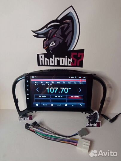 Магнитола на Nissan juke