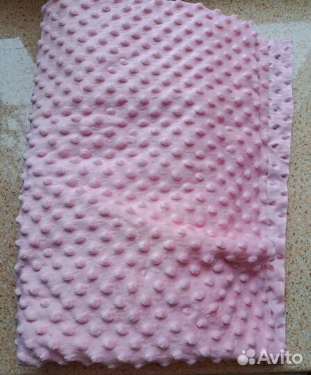 Ткань плюш минки отрез 1м Турция