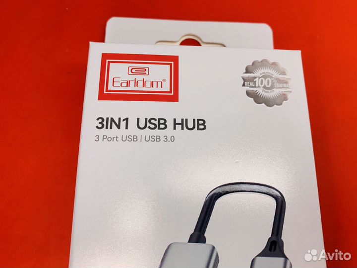 USB HUB (L) Erldom на 3 порта USB 3.0