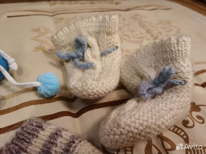 Носочки для новорожденного