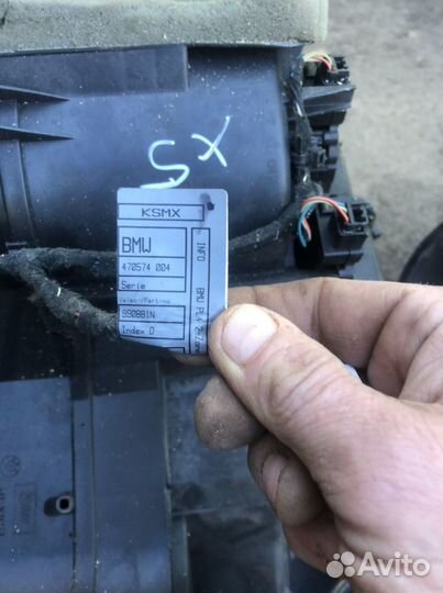 Корпус печки и кондиционера бмв x5 e70