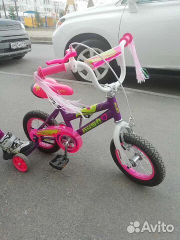 Детский трехколесный велосипед новый