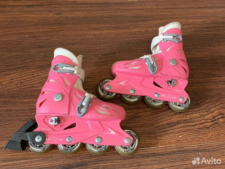 Роликовые коньки детские roces для девочки