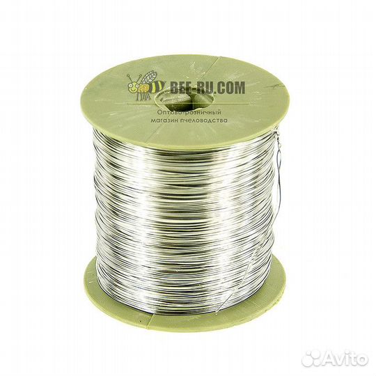 Проволока для рамок 0,45 мм/250 г нерж (пластикова