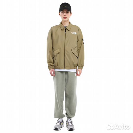 THE north face Quilted Jacket Unisex Khaki (L)(58)