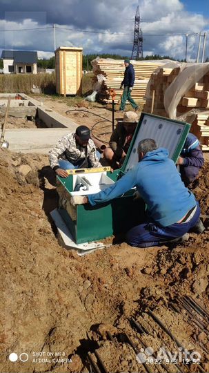 Септики монтаж, в рассрочку