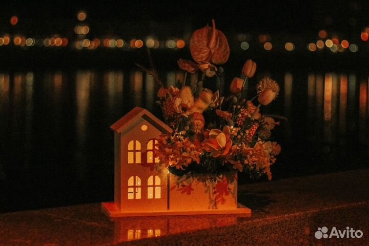 Цветочные композиции ручной работы