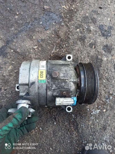 Opel Astra H 1.9TDI Компрессор 13265616