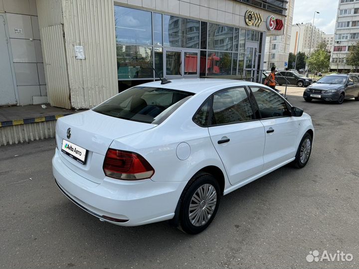 Volkswagen Polo 1.6 AT, 2020, 119 000 км