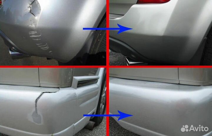 Ремонт и покраска бамперов Hongqi, замена бампера