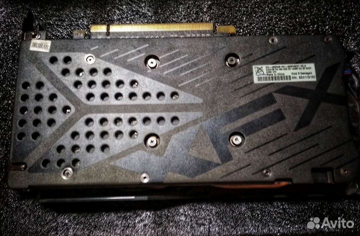 Видеокарта rx 480 4gb, (с видео проверкой)