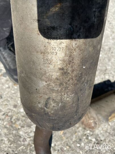 Приемная труба Range Rover Sport 3.6 TDI