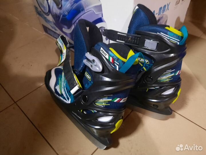 Коньки раздвижные 36-40