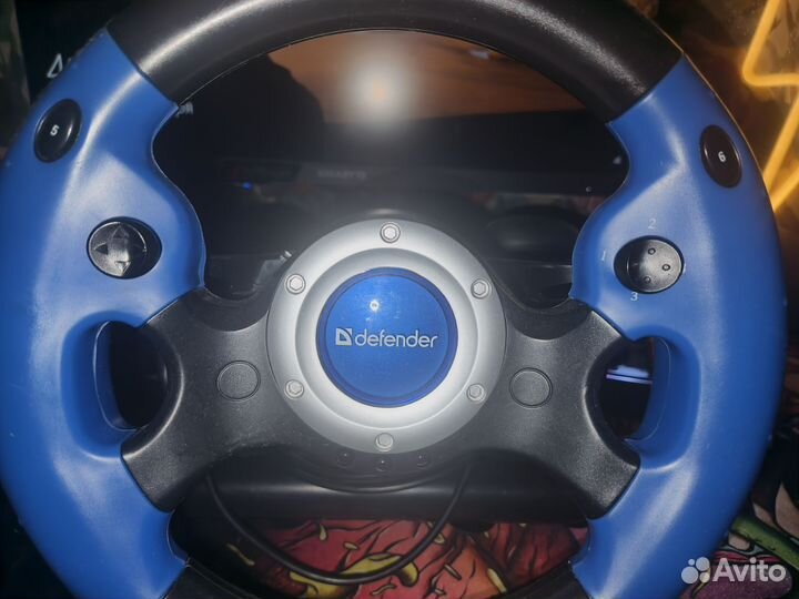 Игровой руль defender 90