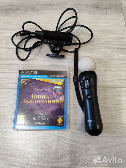Ps3 move + ps3 camera + книга заклинаний