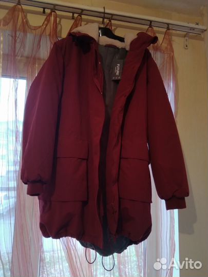 Куртка/пальто зимняя женская новая 54 - 56р, XXL