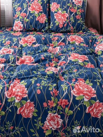 Новое постельное белье 2х и Евро хлопок 100