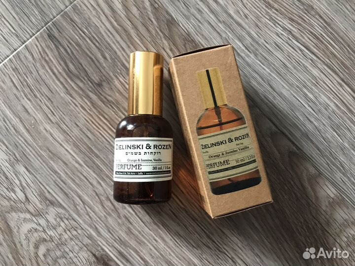 Zielinski & Rozen Апельсин, Жасмин, Ваниль 30 мл