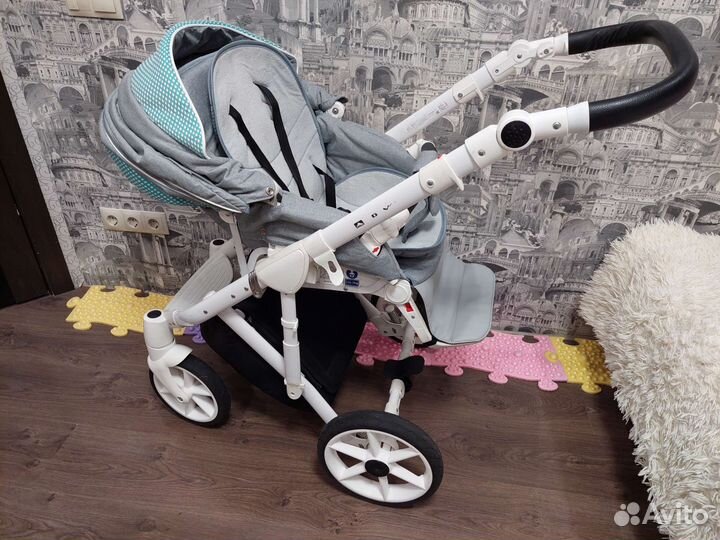 Коляска Адамекс Сицилия Делюкс 2 в 1