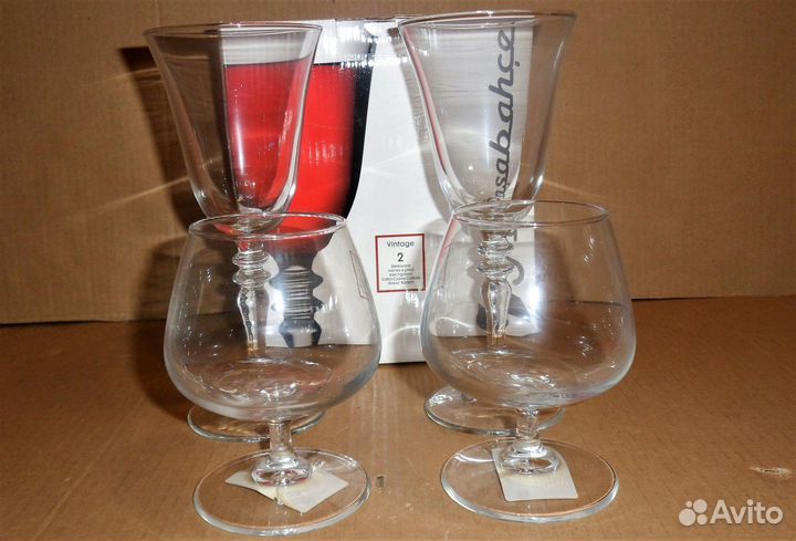 Стаканы и бокалы (наборы) новые