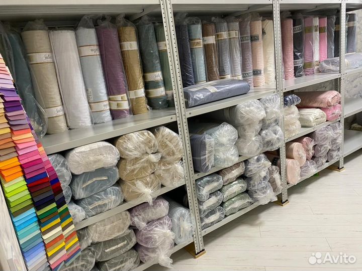 Ткань сатин-страйп LUX Турция