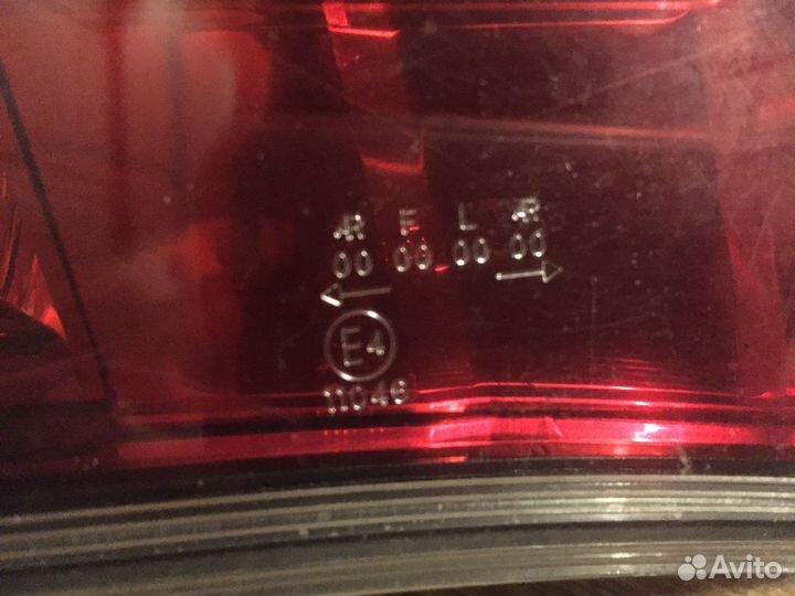 Люстра задняя Honda civic 5 d