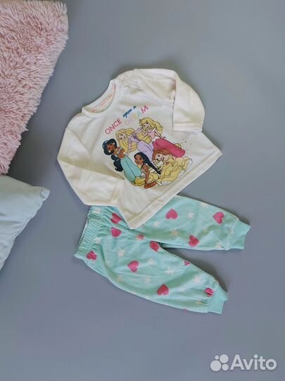 Пижама для девочки Primark 74 см
