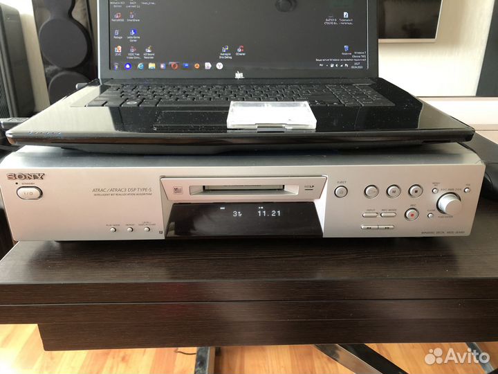 Минидисковая дека Sony