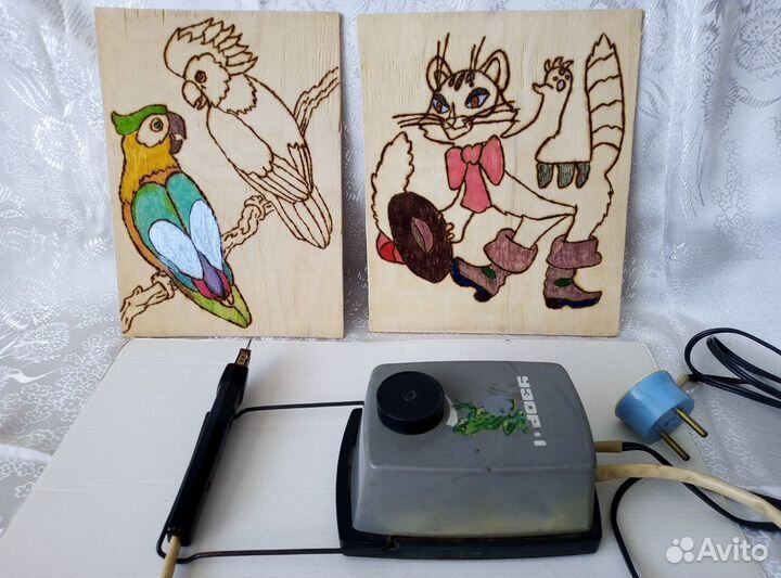 Доски для выжигания с рисунком