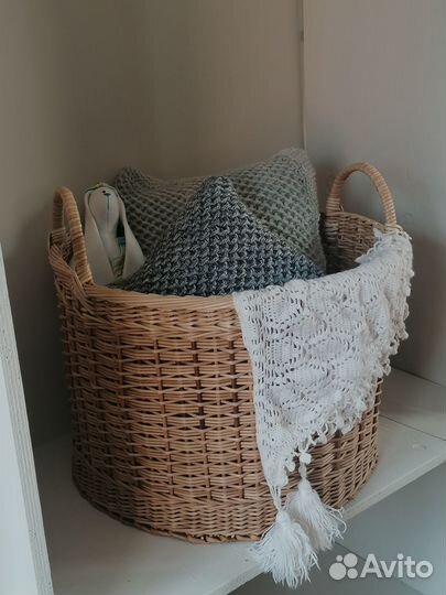 Корзина плетеная для хранения