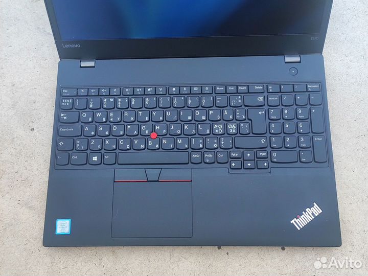 Lenovo T570 ipscore i7-7600uddr4-8gbssd240