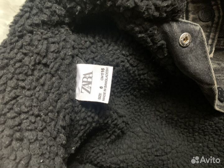 Дубленка детская 116 zara