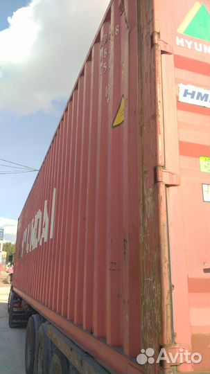 Морской контейнер 40 футов бу hdmu6829388