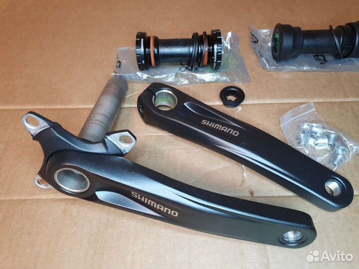 Новые Каретки и Шатуны Shimano Deore / SLX M7100